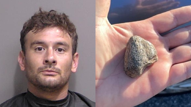 Florida man throws rock at driver during road rage fit, deputies say