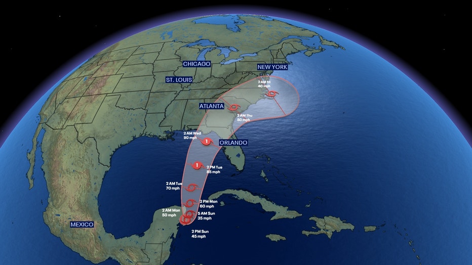 Tropical Storm Idalia Forecast To Become Major Hurricane Before Florida ...