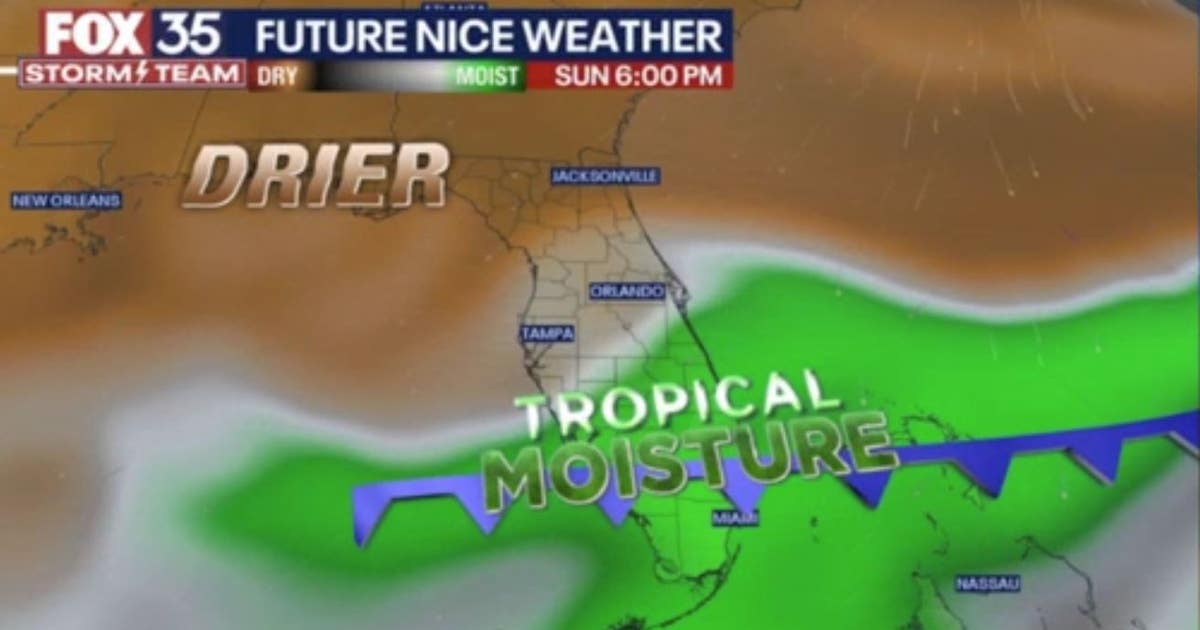 Orlando weather: Warm and muggy start to weekend with drier, cooler air ...