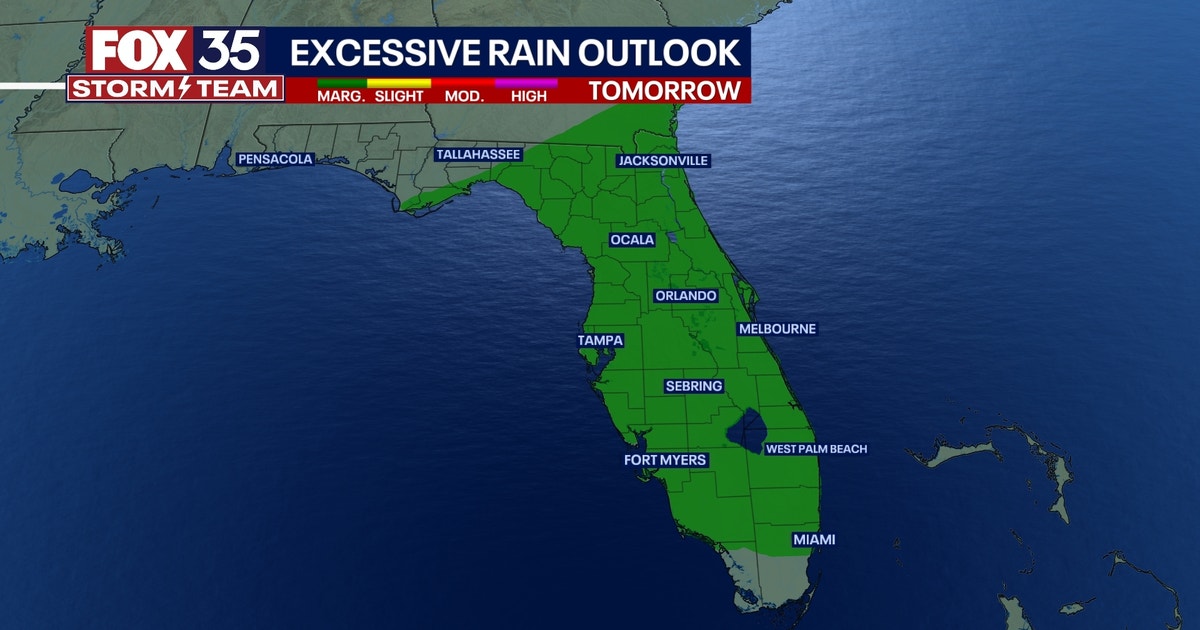 Showers to linger into Thursday morning over parts of Central Florida ...