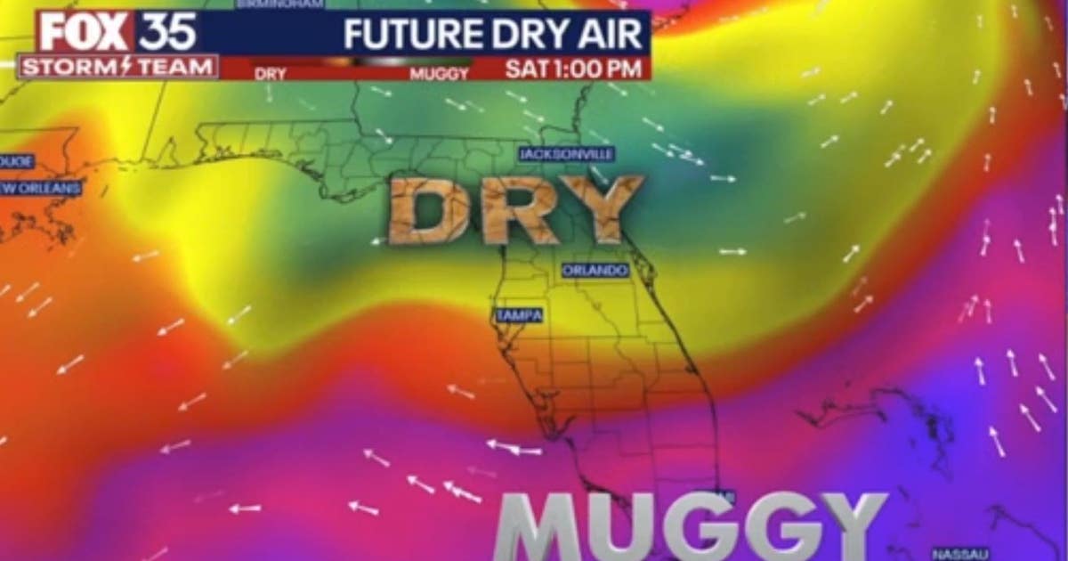 Orlando weather: Dry air will usher in cooler temperatures for the ...