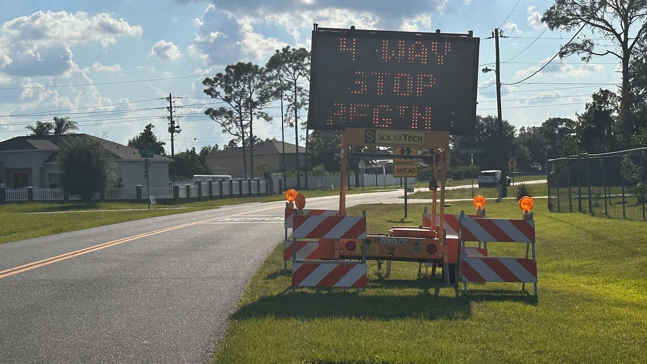 4-way stop coming to Florida intersection of crash that killed 3 kids, grandma: 'This is just step number 1' - Vimarsana News