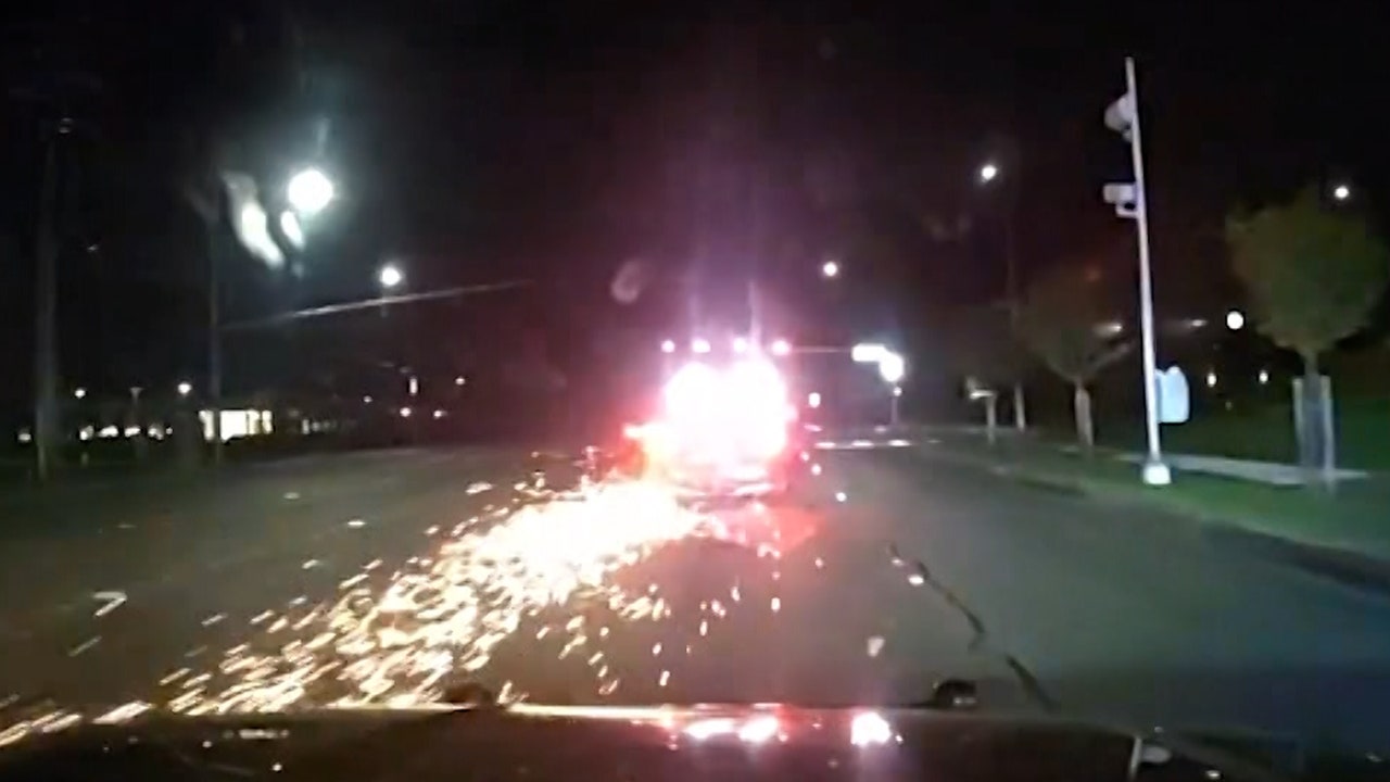 Video shows stolen Bellevue patrol car lead police on 110mph chase through King County