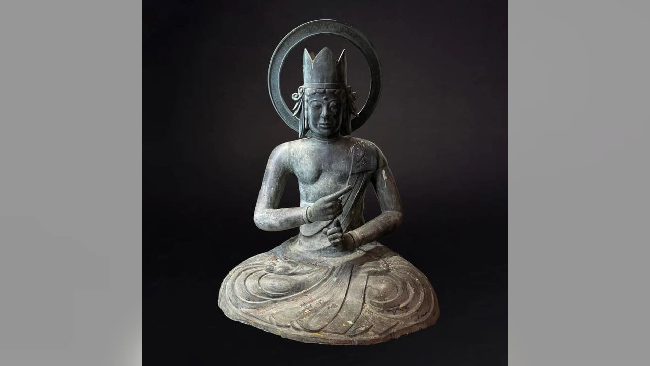 Stolen $1.5M, 250-pound Buddha statue recovered, 1 arrested - Vimarsana News