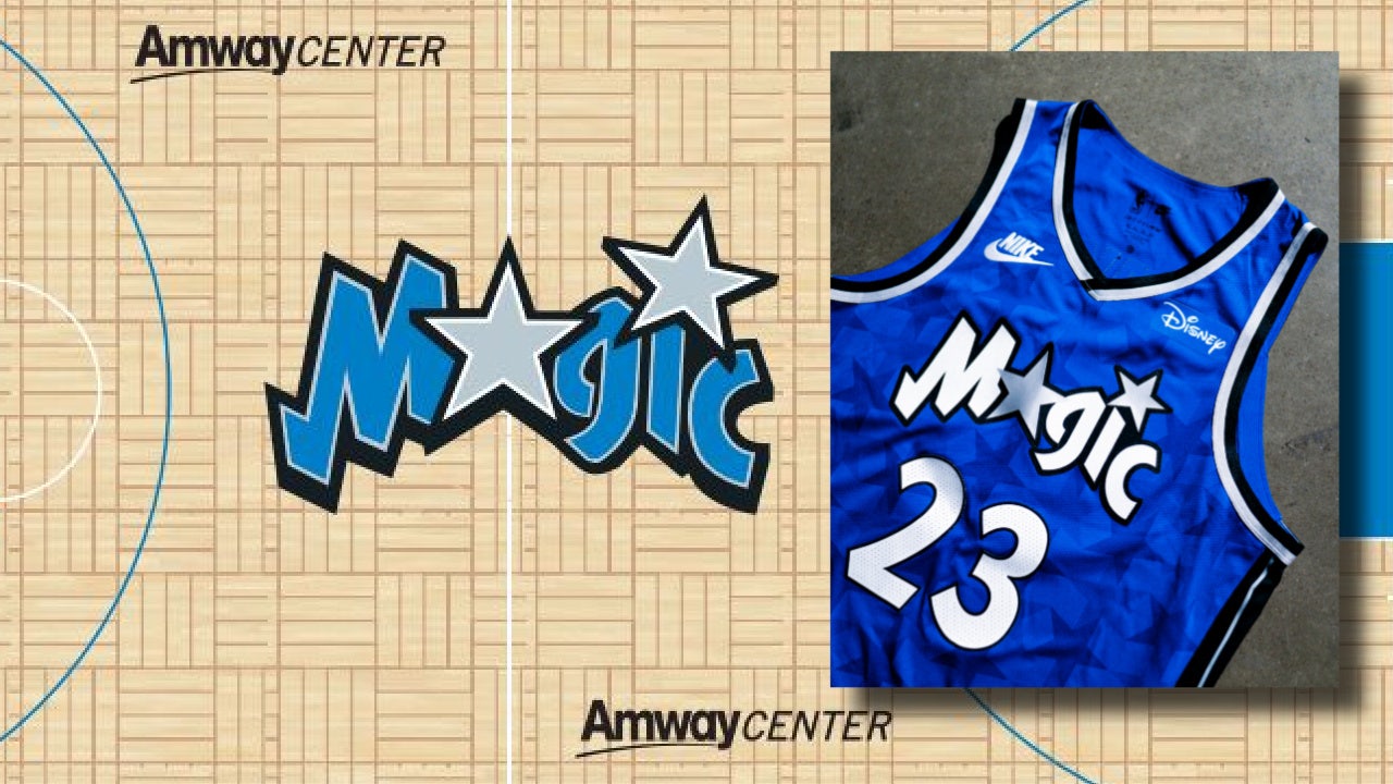 Magic reveal jersey, court design to mark 35th anniversary