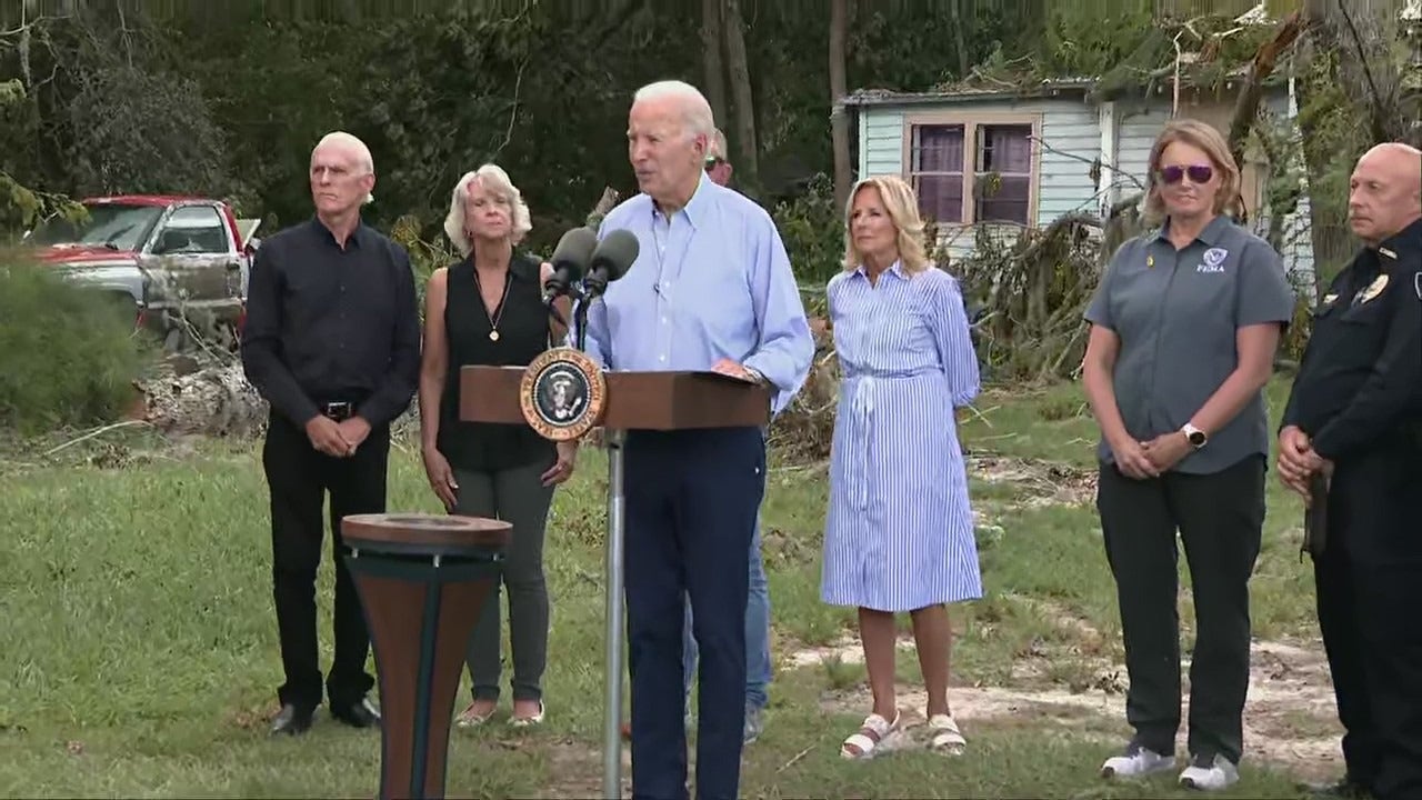 'As Long As It Takes': Biden Visits Florida, Delivers Remarks Following ...