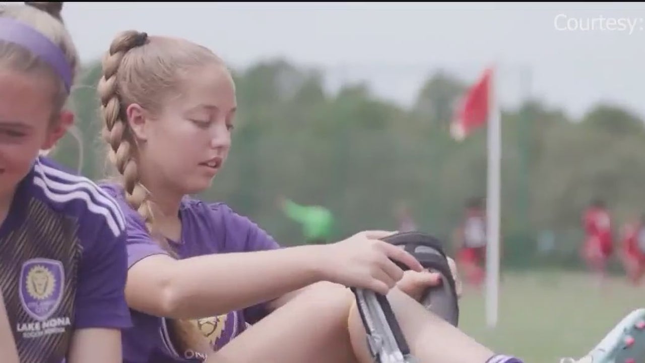 Orlando City Lake Nona soccer player returns to the field after painful