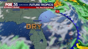 Storms chances thin out as dry air settles over Central Florida this weekend