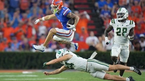 Photos: Ricky Pearsall's one-handed catch during Florida football game