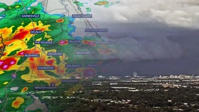 Storms bring heavy rain, lightning to Central Florida