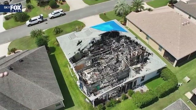 'It's an eyesore right now': Residents in The Villages express concerns over house destroyed by fire