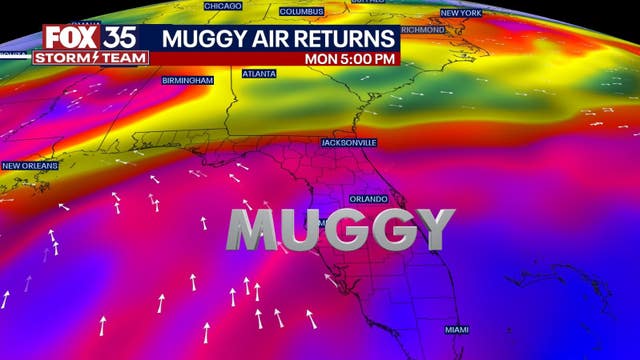 Orlando weather: Afternoon storm chances increase starting Monday