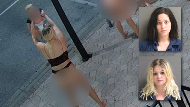 2 women arrested for drunkenly tossing baby around 'like a toy' at Daytona Beach bar, police say