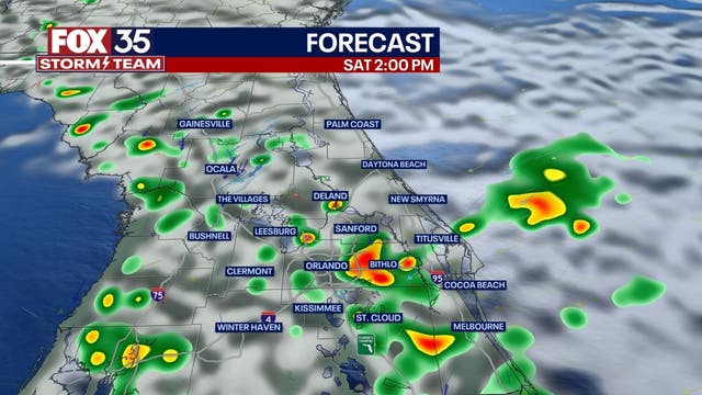 Orlando weather: Front over Central Florida brings stormy weekend