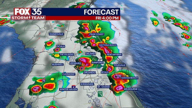 Orlando weather: Rain, storms likely this weekend across Central Florida