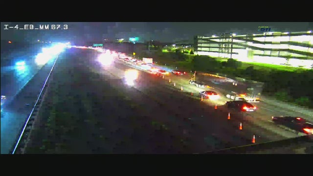 Orlando man walking across I-4 near Disney hit, killed by semi: troopers