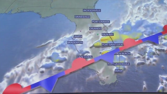 Orlando weather: Cold front to drop temperatures to the 60s in Florida
