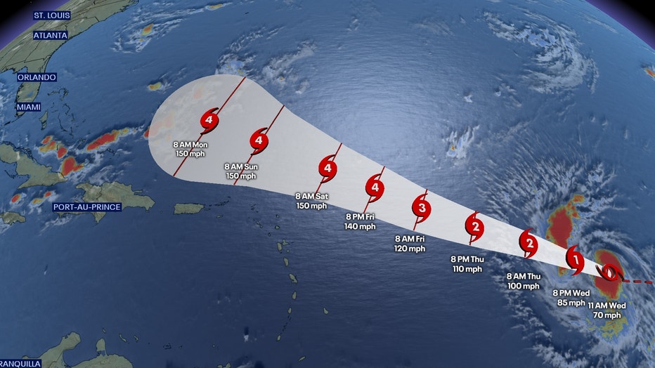 Tropical Storm Lee Close To Hurricane Strength: Will It Impact Florida ...