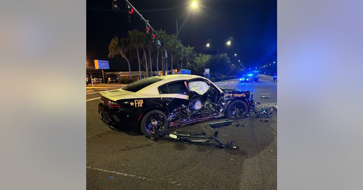FHP: Drunk driver ran red light before slamming into Florida trooper’s ...