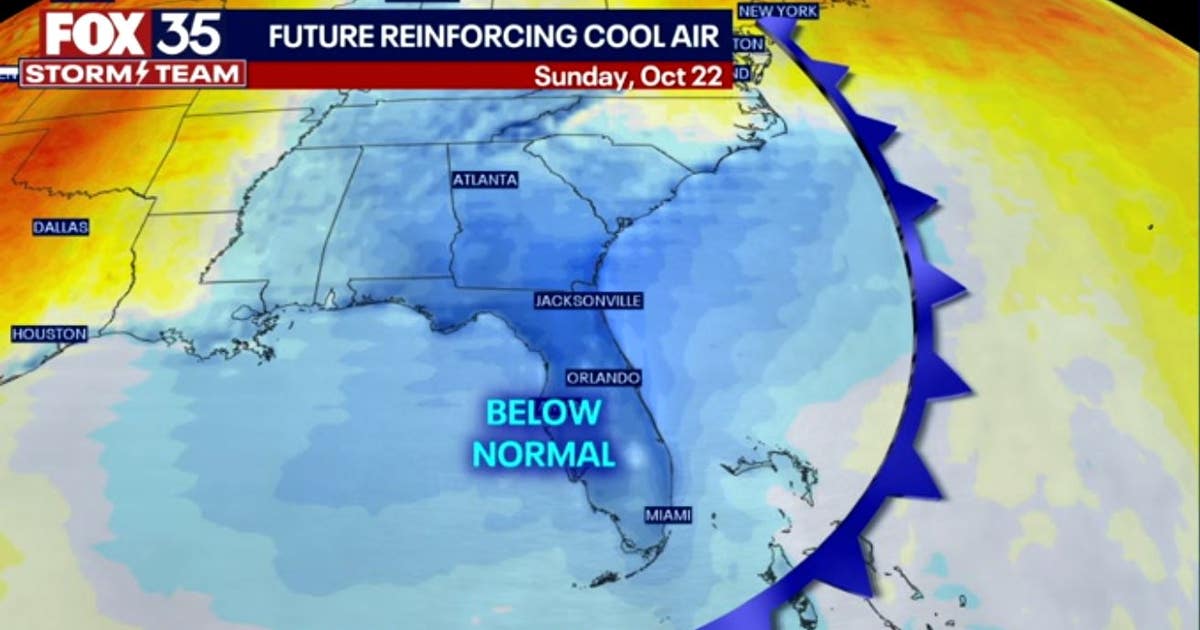 Cooler weather dips morning temperatures in the 50s across Central ...