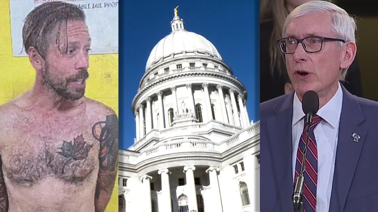 Wisconsin Capitol armed man sought Evers, arrested twice in 1 day - Vimarsana News