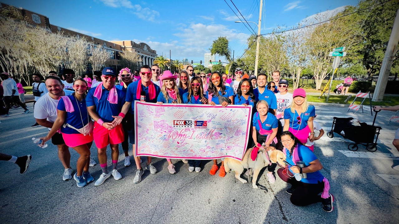 FOX 35 attends Making Strides Against Breast Cancer 5K at Lake Eola - Vimarsana News