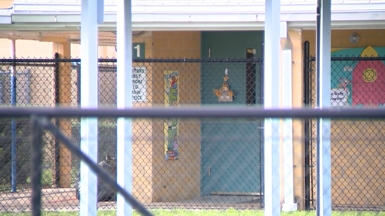 Document mentioning closure of Volusia County elementary school was