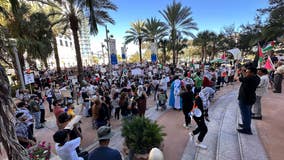 'Stand up for human rights:' Pro-Palestine Rally held in Orlando