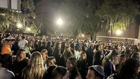 Vigil for Israel at University of Florida ends in panic after crowd flees; 20 people hurt, officials say