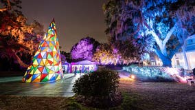 'Dazzling Nights' interactive holiday experience featuring 1 million lights returns to Orlando's Leu Gardens