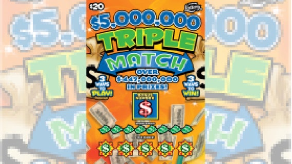 Florida man is first to win $1 million prize in new lottery scratch-off game