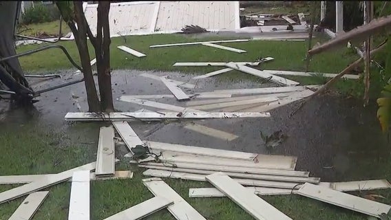 Florida family sheltered in closet when tornado ripped through Palm Coast destroying homes
