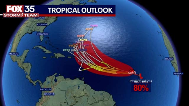 National Hurricane Center: Chances high for tropical depression to form this week in the Atlantic