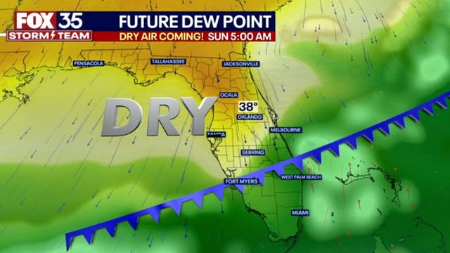 Orlando weather: Another muggy day on Saturday across Central Florida with cooler, drier weather ahead