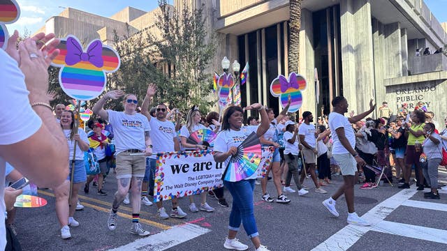 'Come Out With Pride' parade brings thousands to Orlando
