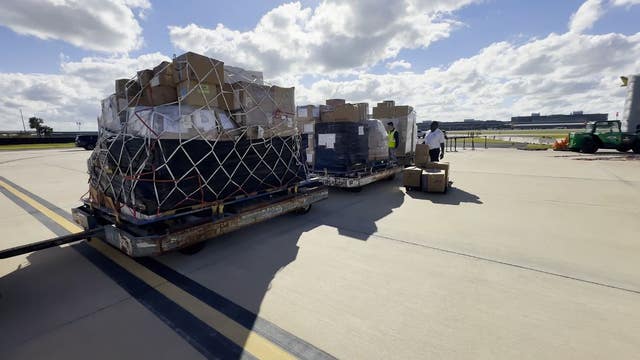 Florida sends two planes filled with emergency medical supplies, toys to Israel