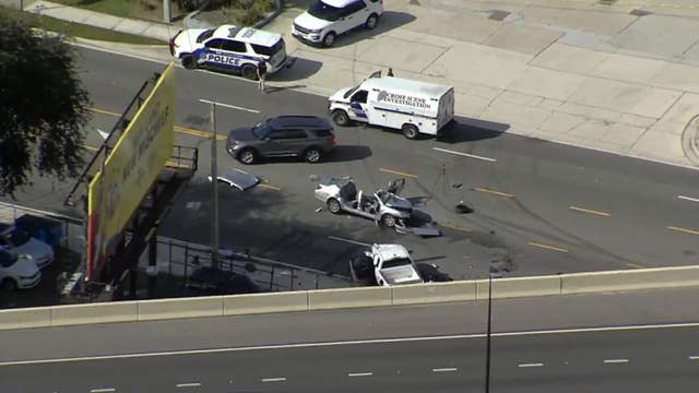 Orlando shooting suspect dies after crashing near I-4 during pursuit: Police