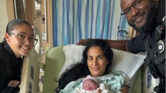 2 Apopka police officers help mom deliver baby boy in her home: 'Welcome to this world!'