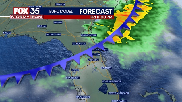 Orlando weather: Approaching front to keep Central Florida dry this weekend