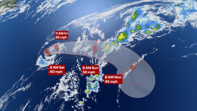 Tammy re-strengthens into tropical storm while NHC tracks second disturbance in Atlantic