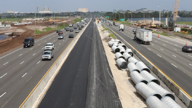 Traffic shifted on busy stretch of I-4 in Orange County near theme parks until 2024, FDOT says
