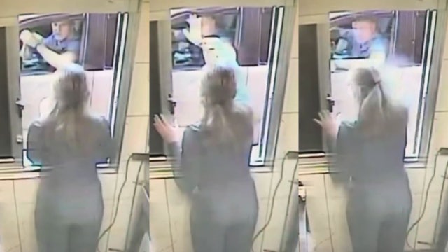 Disgruntled customer slaps hot coffee onto fast food employee at Florida drive-thru, police say: WATCH