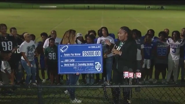 NFL star, Apopka native Jalen Carter pays for counseling for Pop Warner players after shooting
