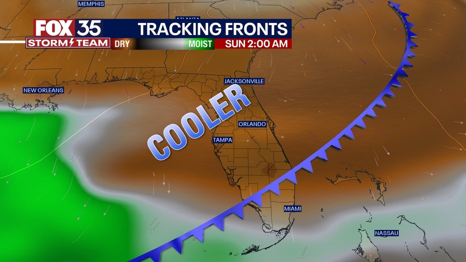 Cold Front Coming To Florida This Weekend To Bring Fall Vibes With ...