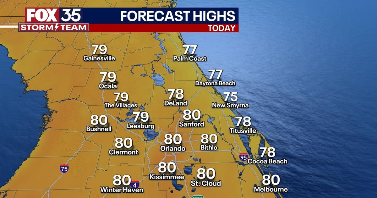 Orlando weather: A blend of clouds and sunshine for most of the coming ...
