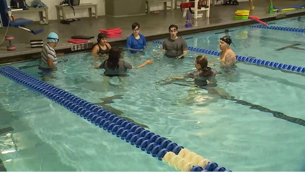 Its never too late Program helps adults learn how to swim erase fear of water Its never too late Program helps adults learn how to swim erase fear of water