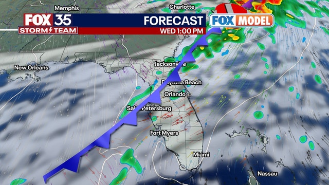 Orlando weather: Warm afternoon across Central Florida makes way for cool Thanksgiving holiday