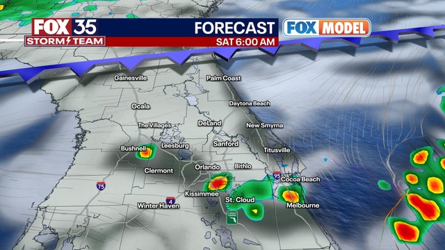 Orlando weather: Increased clouds, scattered showers possible for the weekend