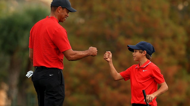 Tiger Woods' 14-year-old son trumps dad with Florida high school state golf title