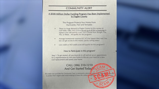 New 'scam' alert issued for Florida residents across the state